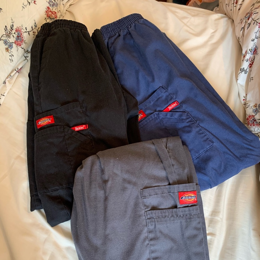 Dickies petite XS scrub pants set